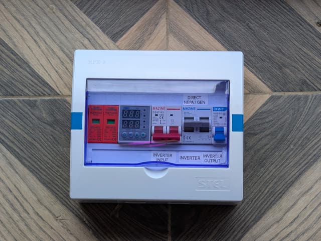 1-6kVA AC only protection Box